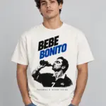 Azul — T-Shirt “Bebe Bonito — Joga Frio”