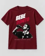 Vermelho — T-Shirt “Bebe Bonito — Sem Moderação” - Image 3