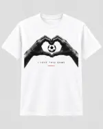 T-Shirt “I Love This Game — Futebol Primeiro” - Image 2