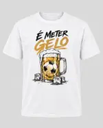 T-Shirt “É Meter Gelo — Caneca Cheia” - Image 2