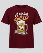 T-Shirt “É Meter Gelo — Caneca Cheia” - Image 3