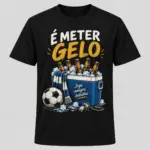 T-Shirt “É Meter Gelo — Jogo, Amigos, Bebidas” - Image 5