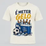 T-Shirt “É Meter Gelo — Jogo, Amigos, Bebidas” - Image 4