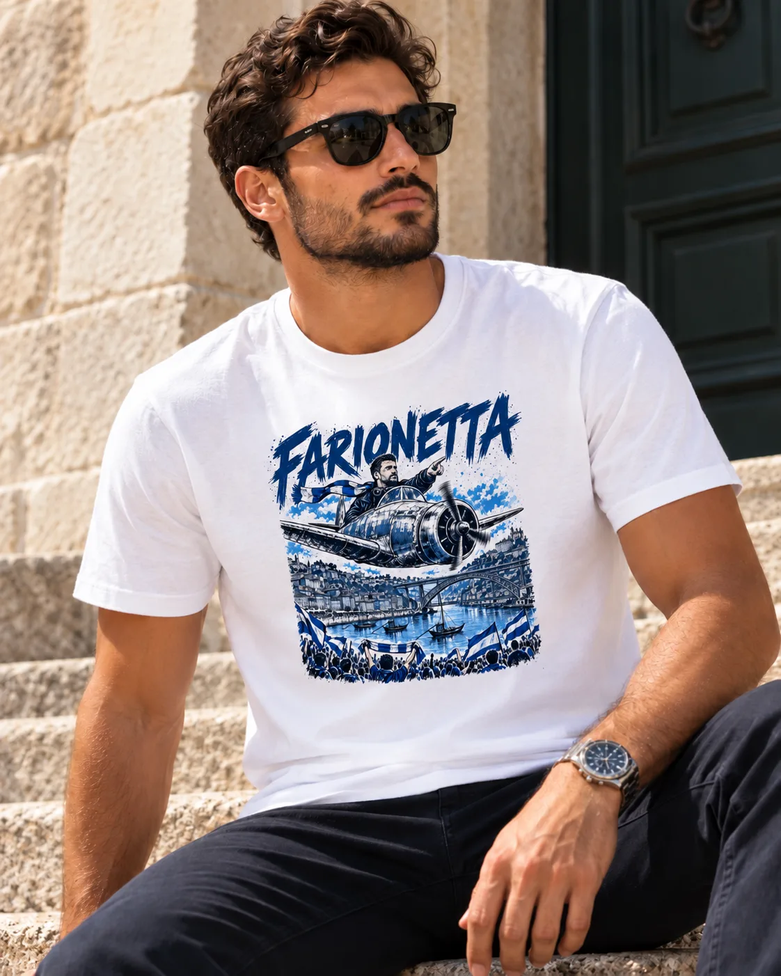 T-Shirt “Farionetta — Voo Rasante” 1 T-Shirt “Farionetta — Voo Rasante” - Image 1