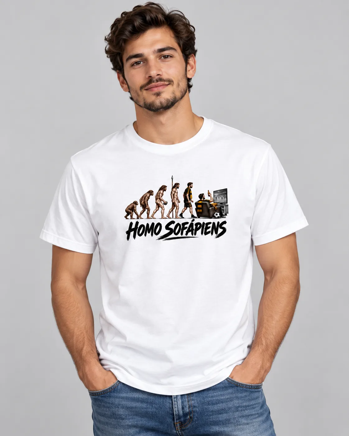 T-Shirt “Homo Sofápiens” 1 T-Shirt “Homo Sofápiens” - Image 1