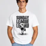 T-Shirt “Sunday League Legend — O Último a Sair”