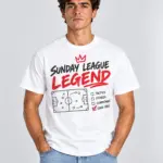 T-Shirt “Sunday League Legend — Plano Tático”