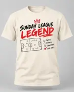 T-Shirt “Sunday League Legend — Plano Tático” - Image 5