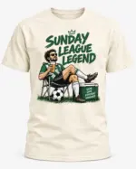 T-Shirt “Sunday League Legend — Same Game, Different Hangover” - Image 4