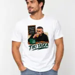 T-Shirt “Tiki Taska — Aqui Também Se Joga”