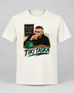 T-Shirt “Tiki Taska — Aqui Também Se Joga” - Image 4
