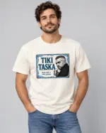 T-Shirt “Tiki Taska — Azulejo”