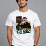 T-Shirt “Tiki Taska — Uma Mini e Três Pontos”