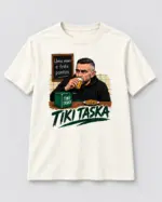 T-Shirt “Tiki Taska — Uma Mini e Três Pontos” - Image 4